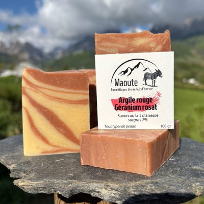 Argile rouge Géranium rosat